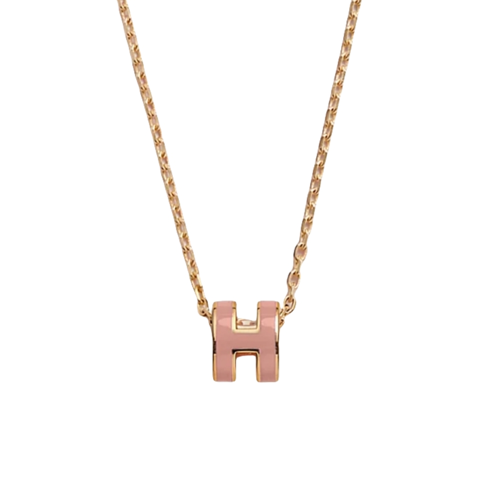 Hermès Mini Pop H pendant PINK