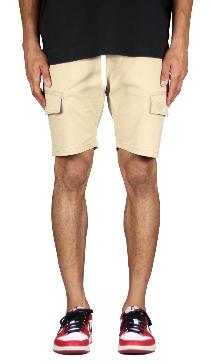Khaki Cargo Shorts