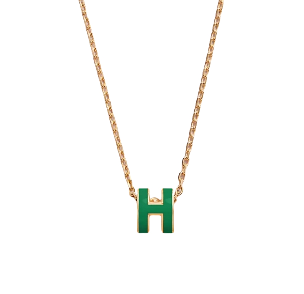 Hermès Mini Pop H pendant GREEN