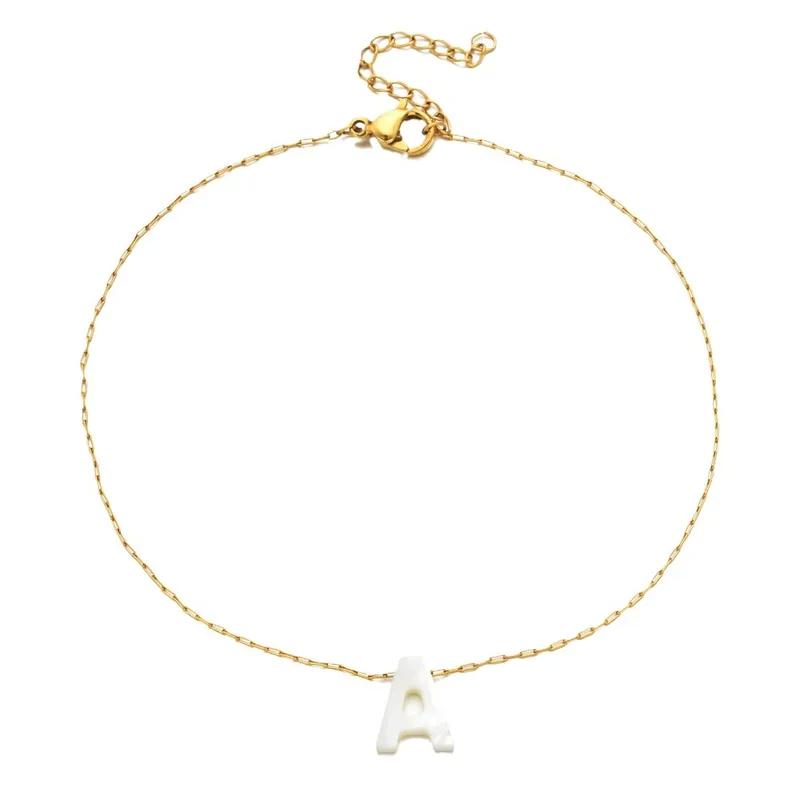 Letter Shell Bracelets