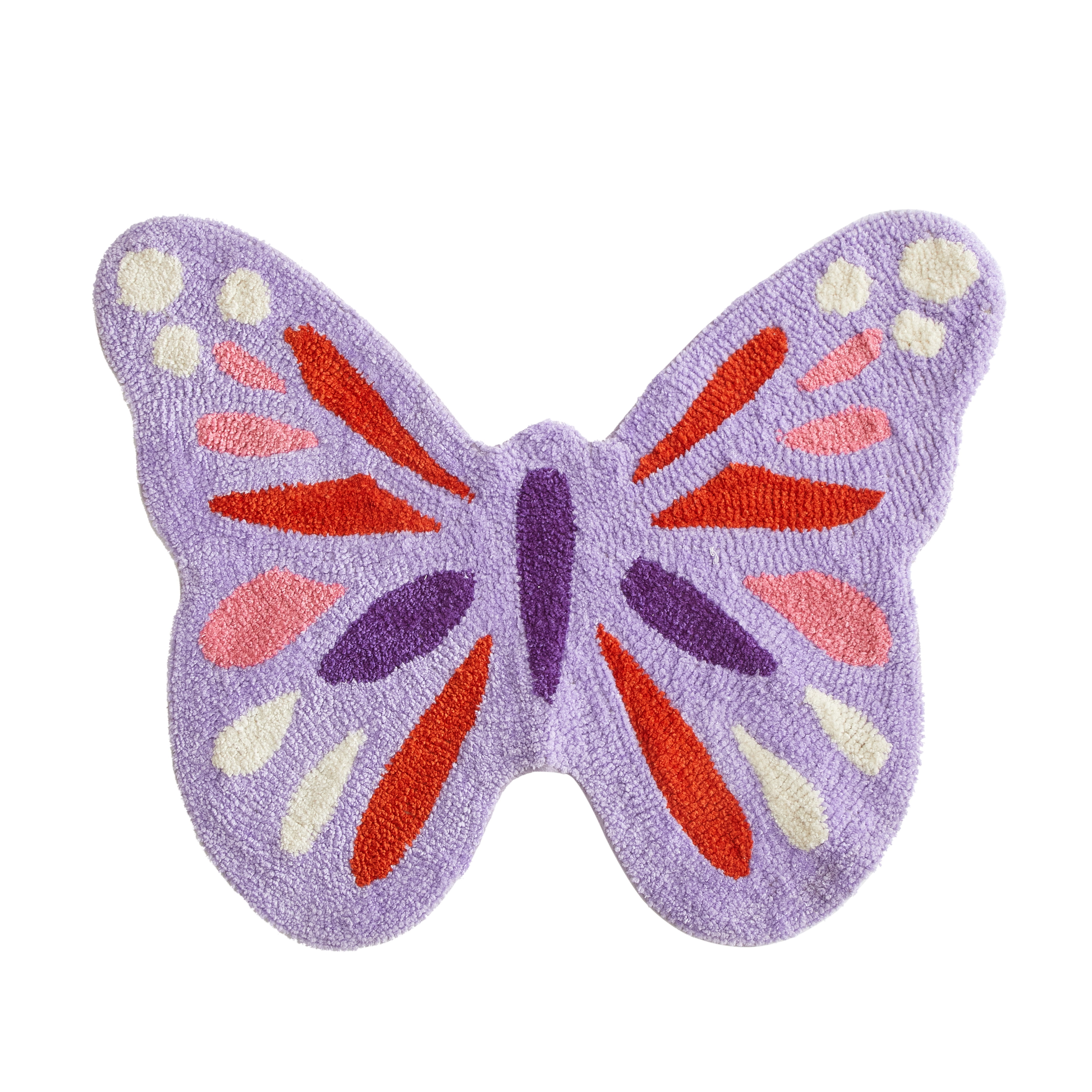 Butterfly rug, multi-colour