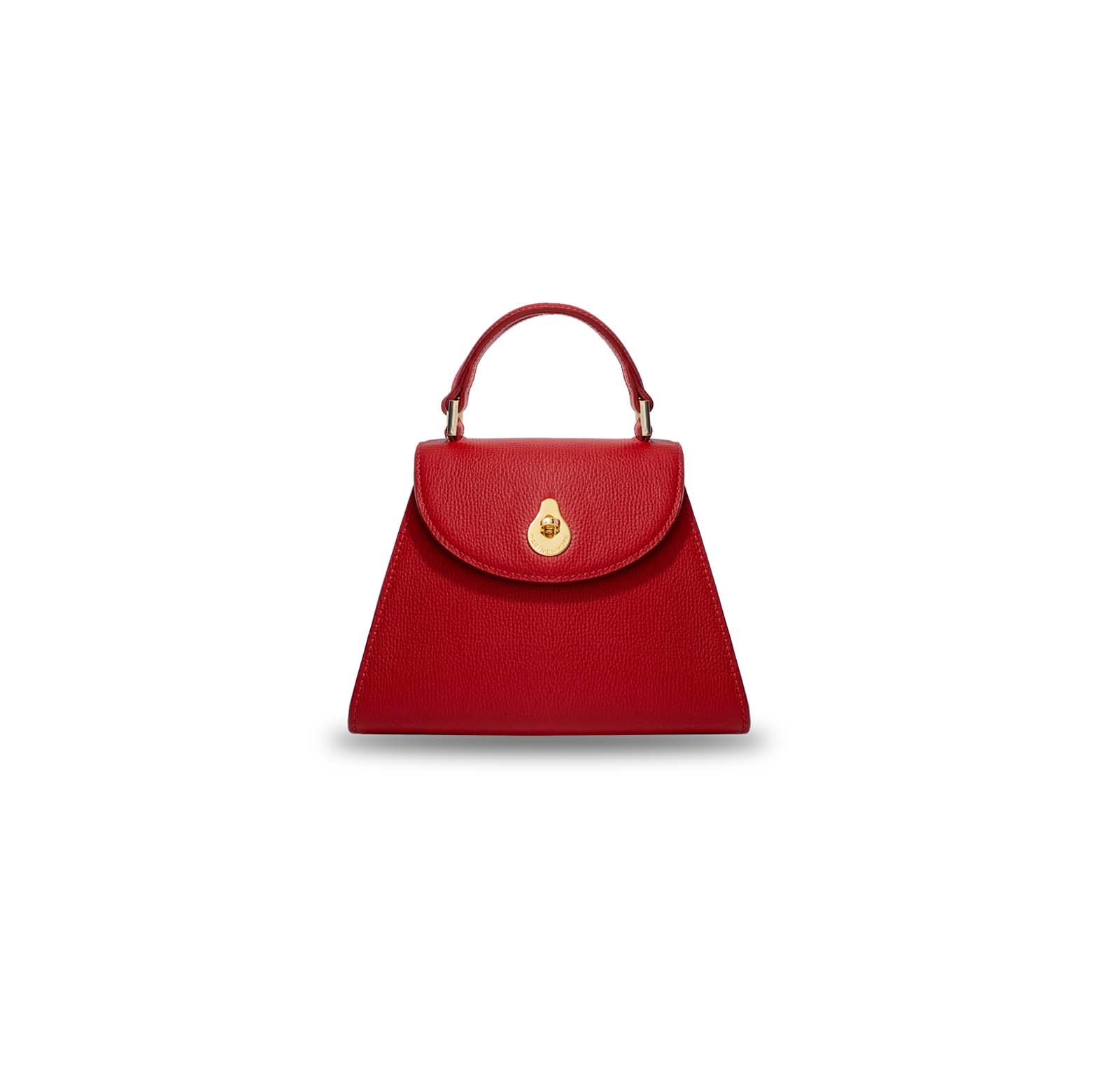 MINI CALLA SATCHEL - SCARLET RED