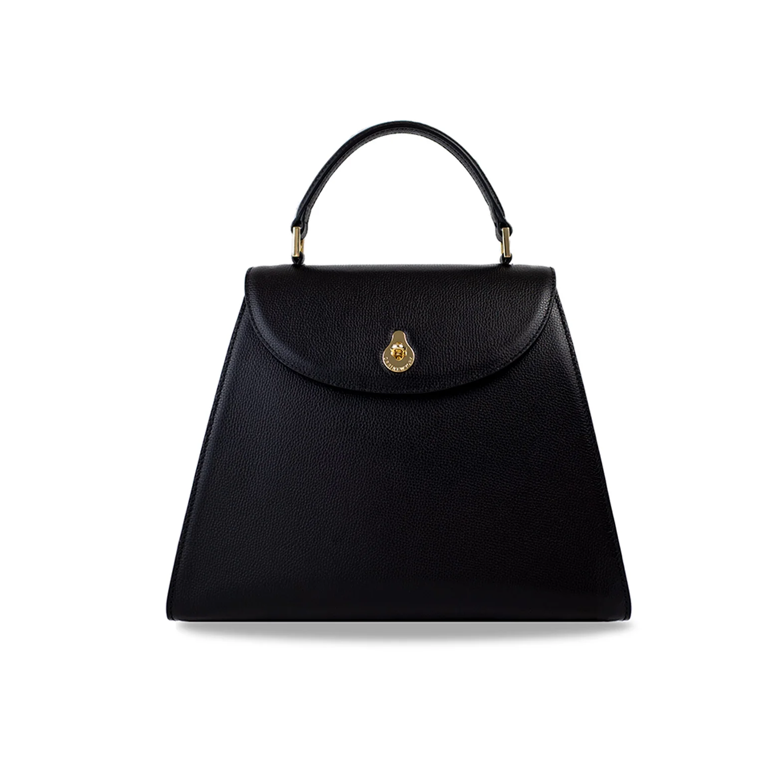 MEDIUM CALLA SATCHEL - BLACK