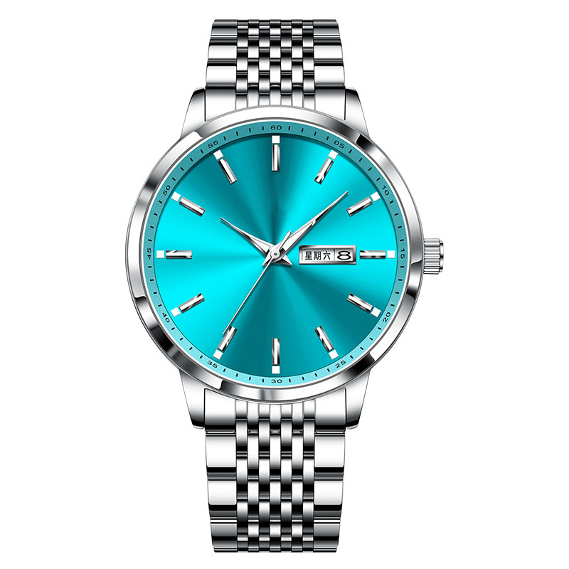 Shuru Simple Luminous Waterproof Swiss Quartz Watch Men's Watch