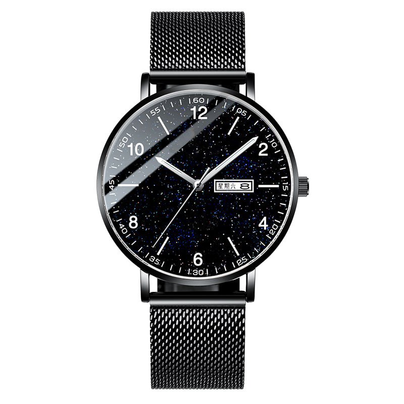Shuru Men's starry sky watch