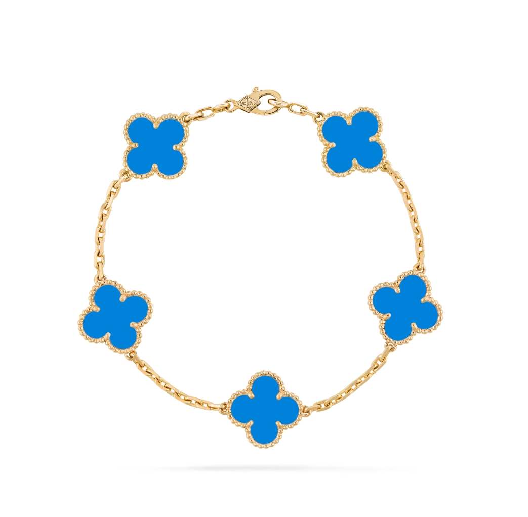 Vintage Alhambra bracelet Agate