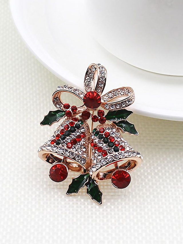 Women's AAA Cubic Zirconia Brooches Classic Stylish Sweet Brooch Jewelry Silver Gold For Street Daily