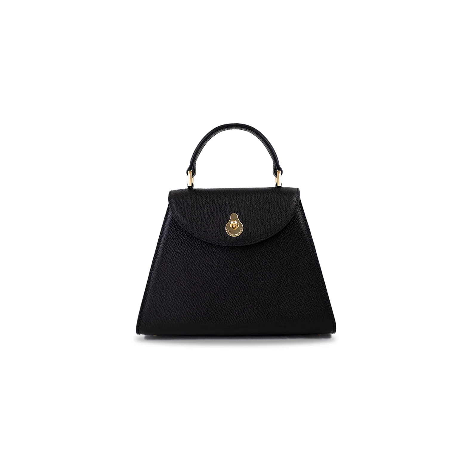 SMALL CALLA SATCHEL - BLACK