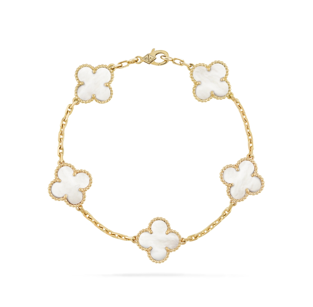 Vintage Alhambra bracelet ，Mother-Of-Pearl