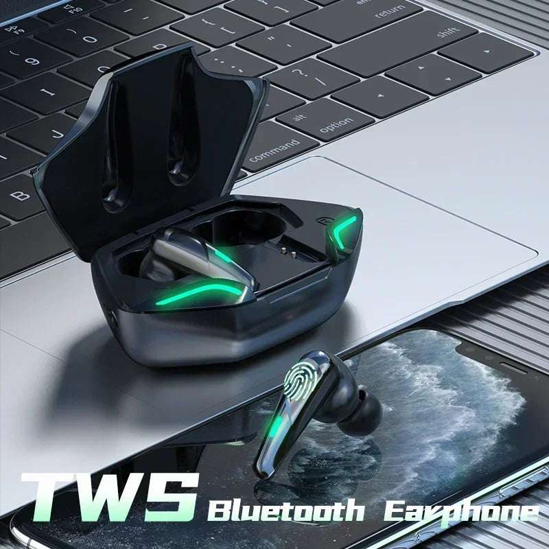 G11 Bluetooth Headphones Gaming Wireless Bluetooth Headset Earphone Bluetooth Earbuds HIFI With Mic Charging Box