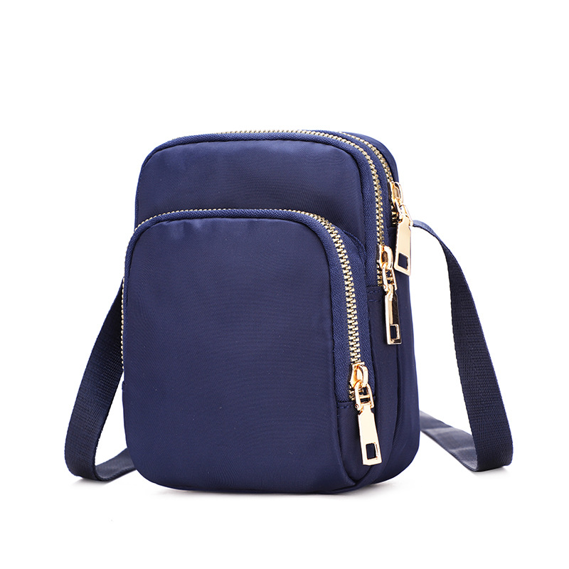 2025 new women's casual shoulder bag blue